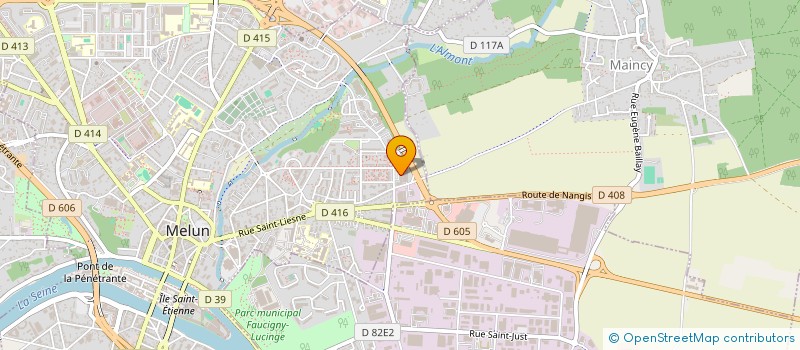 localisation de l'entreprise SLT à MELUN