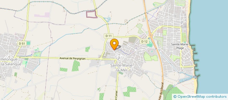 localisation de l'entreprise SLT  SAINTE-MARIE-LA-MER