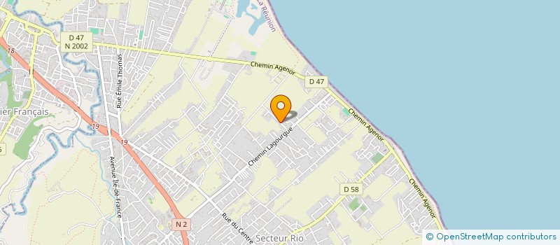 localisation de l'entreprise SLT ELECTRIC à SAINT-ANDRE