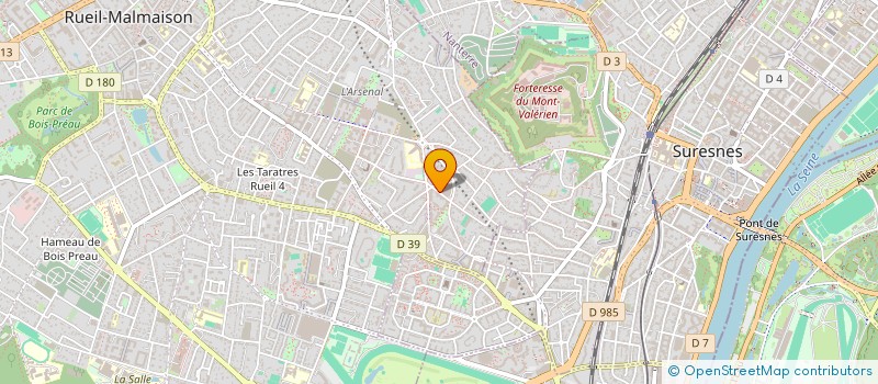 localisation de l'entreprise SLT IMMOBILIER à RUEIL-MALMAISON