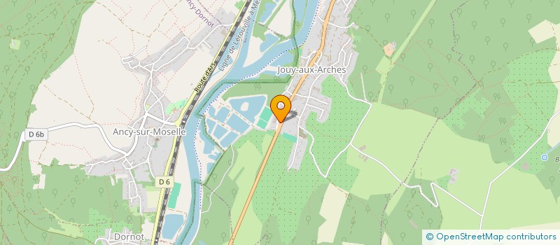 localisation de l'entreprise SLT SOC DE LOCATION ET DE TERRASSEMENT  JOUY-AUX-ARCHES