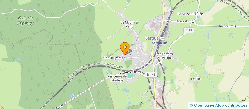 localisation de l'entreprise SLTD  SERQUEUX