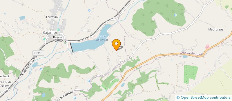 localisation de l'entreprise SLTM  BAJAMONT