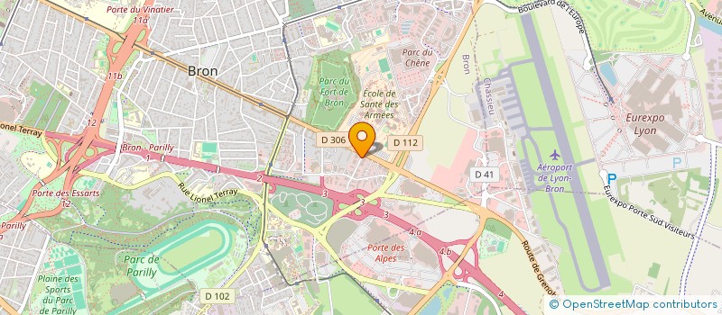 localisation de l'entreprise SLTN à BRON