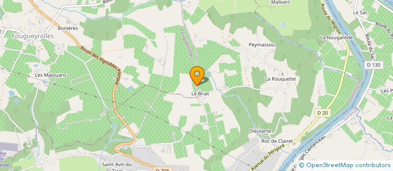 localisation de l'entreprise SLTP  PORT-SAINTE-FOY-ET-PONCHAPT