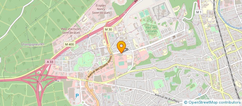 localisation de l'entreprise SLUC NANCY BASKET ASSOCIATION  NANCY