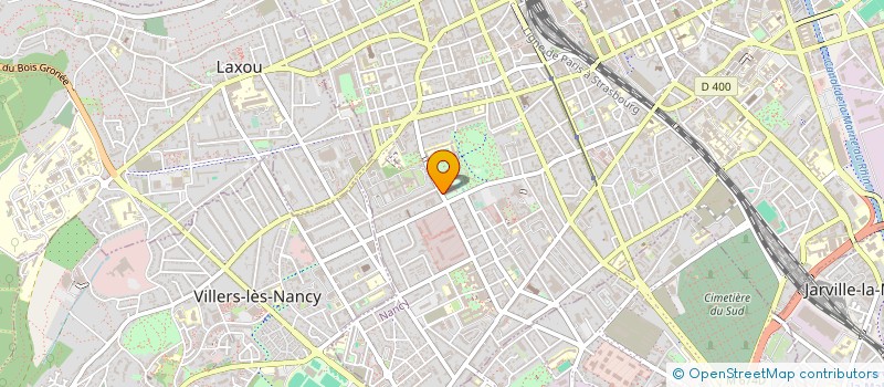 localisation de l'entreprise SLUC NANCY SECTION SPEED-BALL  NANCY