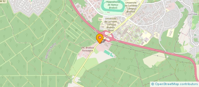 localisation de l'entreprise SLUC SECTION TENNIS  CHAVIGNY