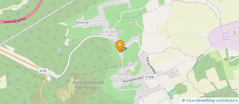 localisation de l'entreprise SLUMBERLAND 57  NORROY-LE-VENEUR