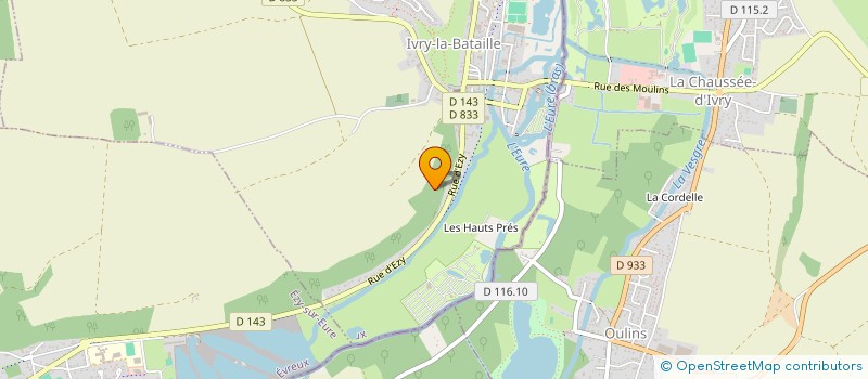 localisation de l'entreprise SLUPIANEK INDIVISION  IVRY-LA-BATAILLE