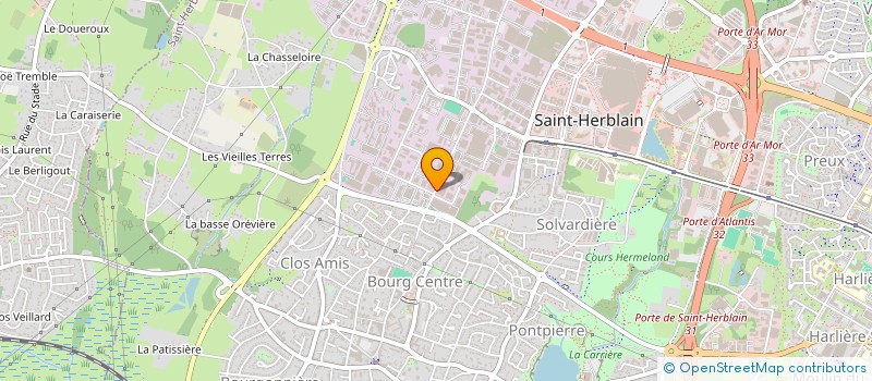 localisation de l'entreprise SLURP 2  SAINT-HERBLAIN