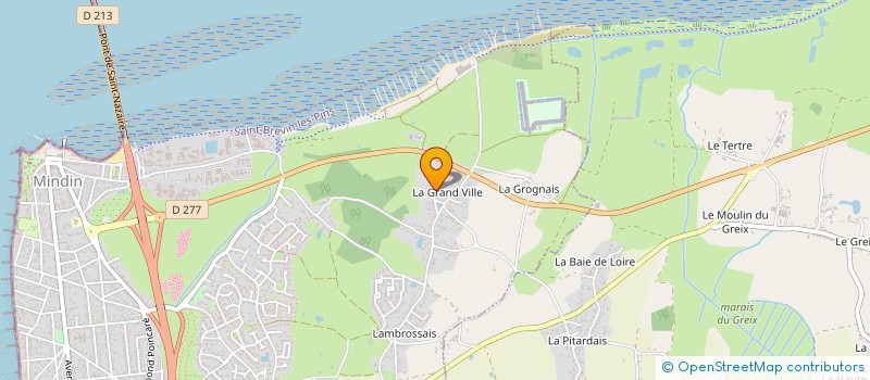localisation de l'entreprise SLURP à SAINT-BREVIN-LES-PINS