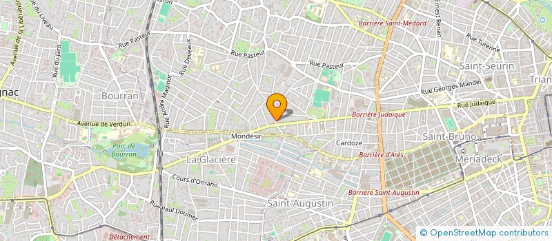 localisation de l'entreprise SLUSHY  BORDEAUX