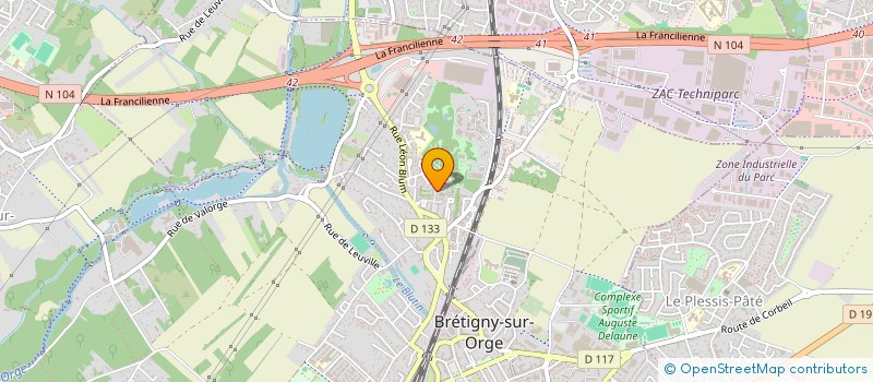 localisation de l'entreprise SLV BTP  PARIS