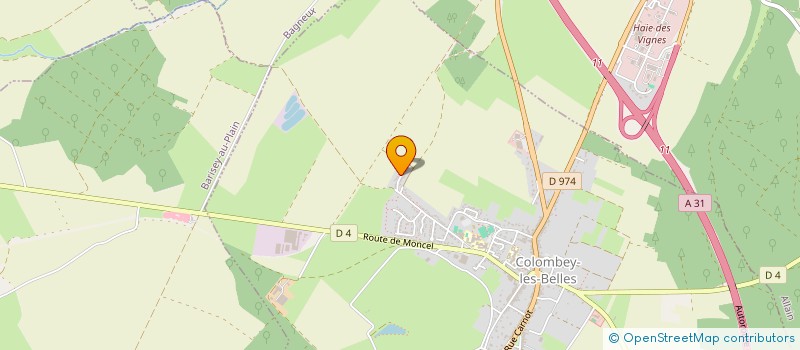 localisation de l'entreprise SLV ENERGIE  SAULXURES-LES-VANNES