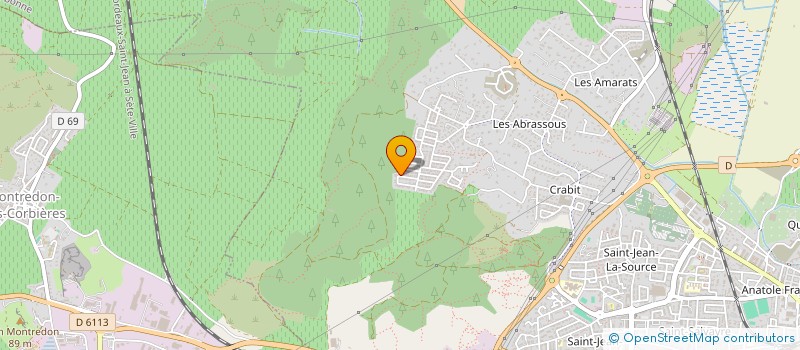 localisation de l'entreprise SLV HOLDING  NARBONNE