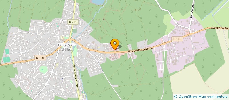 localisation de l'entreprise SLV IMMO  SAINT-JEAN-D'ILLAC