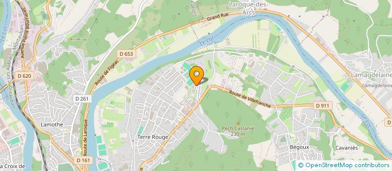 localisation de l'entreprise SLVC à CAHORS