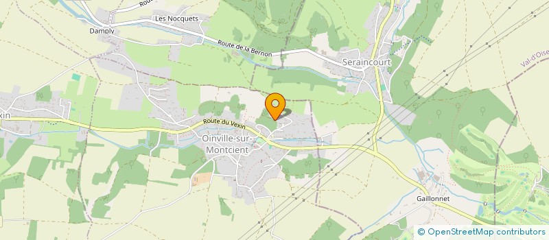 localisation de l'entreprise SLVI SOLUTIONS RH  OINVILLE-SUR-MONTCIENT