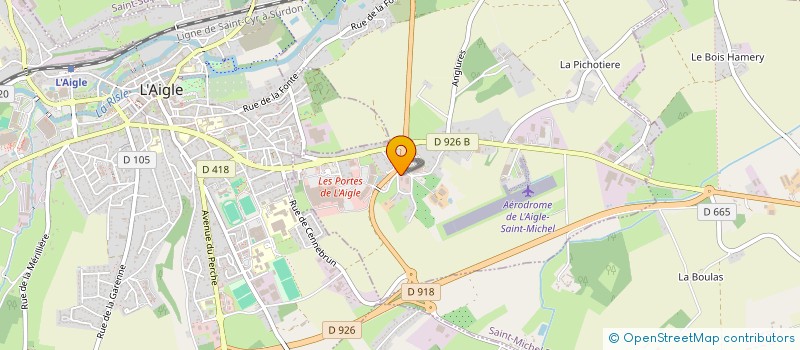 localisation de l'entreprise SLVM MEDICAL à SAINT-SULPICE-SUR-RISLE