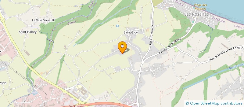 localisation de l'entreprise SLVT PLEDRAN  PLERIN