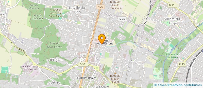 localisation de l'entreprise SLVTR à LONGPONT-SUR-ORGE