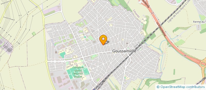 localisation de l'entreprise SLY à LA COURNEUVE