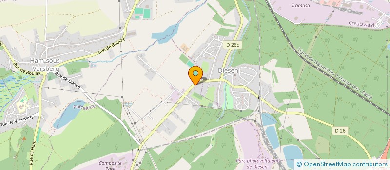 localisation de l'entreprise SLY-BOULANGERIE  PORCELETTE