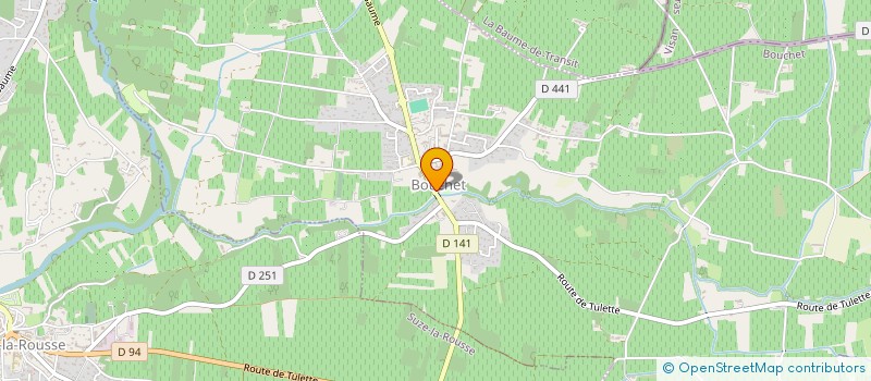 localisation de l'entreprise SLY2  BOUCHET