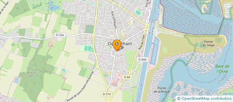 localisation de l'entreprise SLYD  OUISTREHAM