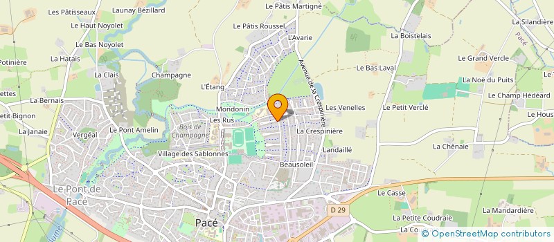 localisation de l'entreprise SLYMAG à PACE