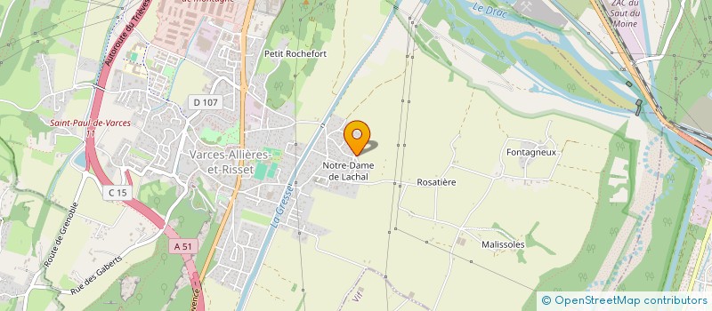 localisation de l'entreprise SLYNO 2 à VARCES-ALLIERES-ET-RISSET