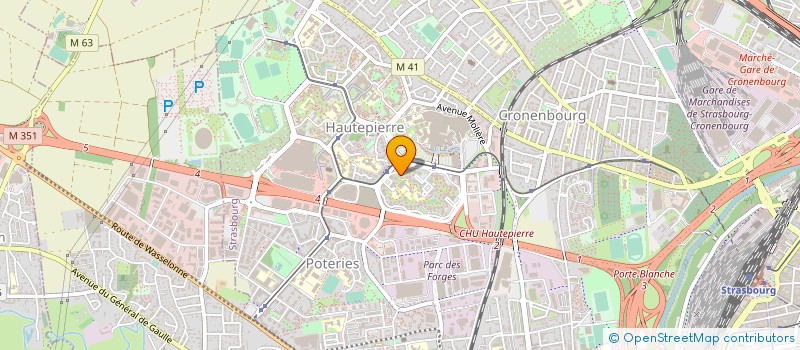 localisation de l'entreprise SLYSHIP à STRASBOURG