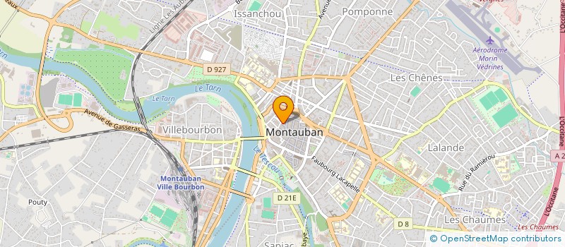 localisation de l'entreprise SM 1 à MONTAUBAN