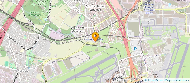 localisation de l'entreprise SM  WISSOUS