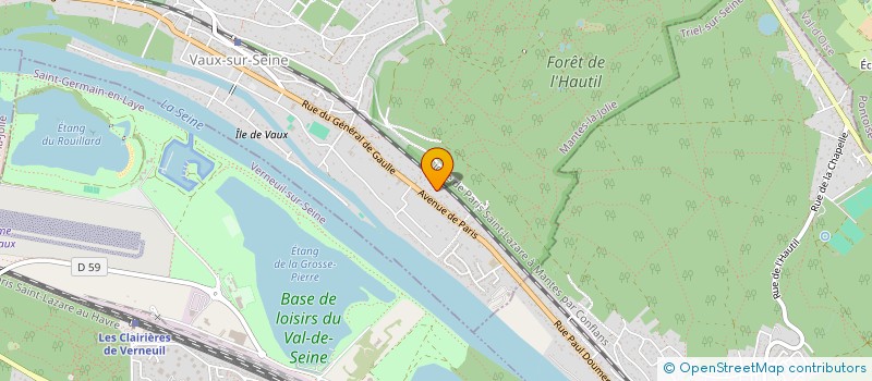 localisation de l'entreprise SM  VAUX-SUR-SEINE