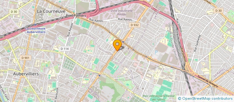 localisation de l'entreprise SM à LA COURNEUVE