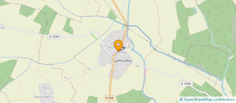 localisation de l'entreprise SM  NOIRON-SOUS-GEVREY