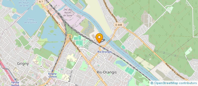 localisation de l'entreprise SM à RIS-ORANGIS