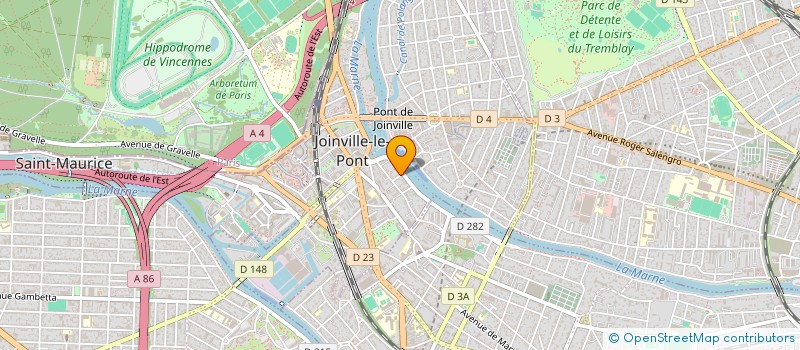 localisation de l'entreprise SM 940 à JOINVILLE-LE-PONT