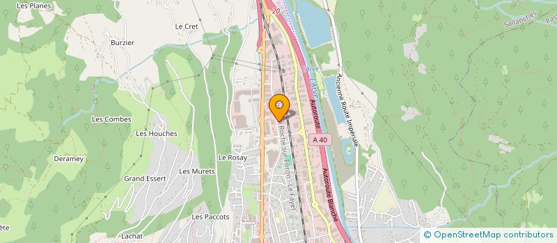 localisation de l'entreprise SM à SALLANCHES