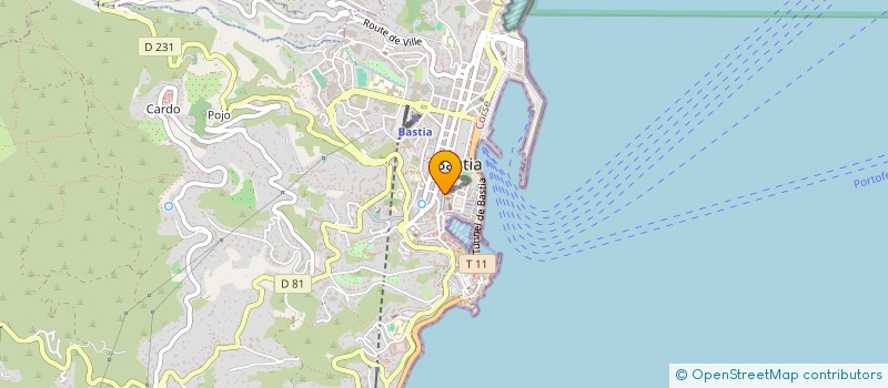 localisation de l'entreprise SM à BASTIA