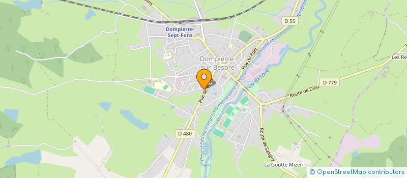 localisation de l'entreprise SM A VOCATION MULTIPLE DE LA SOLOGNE BOURBONNAISE à DOMPIERRE-SUR-BESBRE