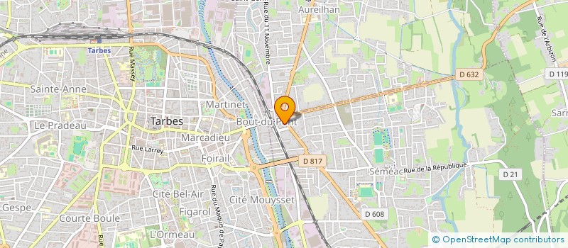 localisation de l'entreprise SM AEP ADOUR COTEAUX à SEMEAC