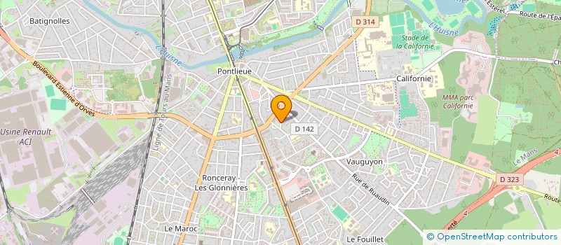 localisation de l'entreprise SM AGRICOLE 72  LE MANS