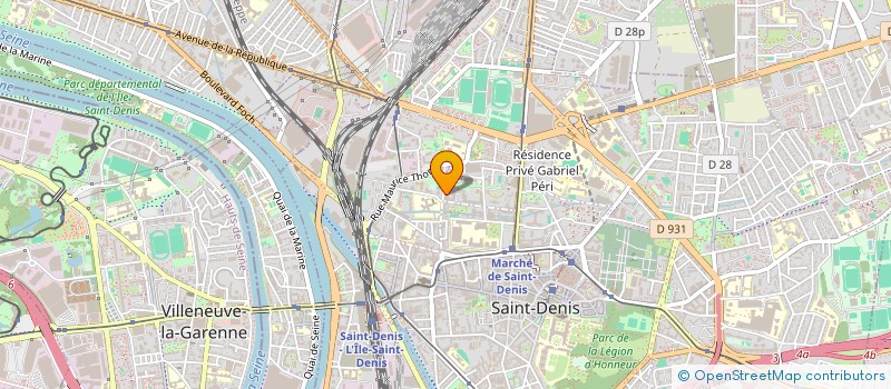 localisation de l'entreprise SM ALIMENTATION à SAINT-DENIS