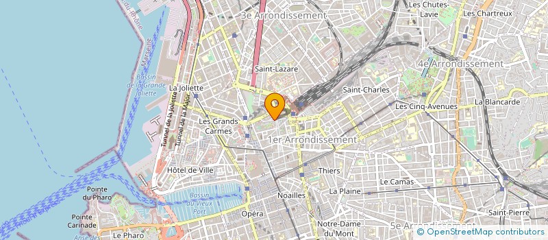 localisation de l'entreprise SM ALPHA TRADING à MARSEILLE