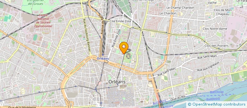 localisation de l'entreprise SM AMENAGEMENT DESSERTE AERIENNE DE L'OUEST DU LOIRET à ORLEANS