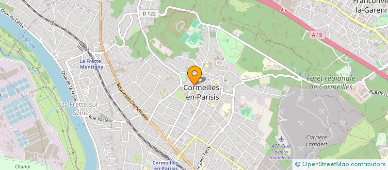 localisation de l'entreprise SM ASSOCIES  CORMEILLES-EN-PARISIS