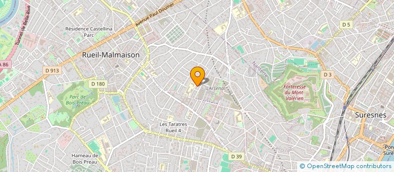 localisation de l'entreprise SM AUTO à RUEIL-MALMAISON